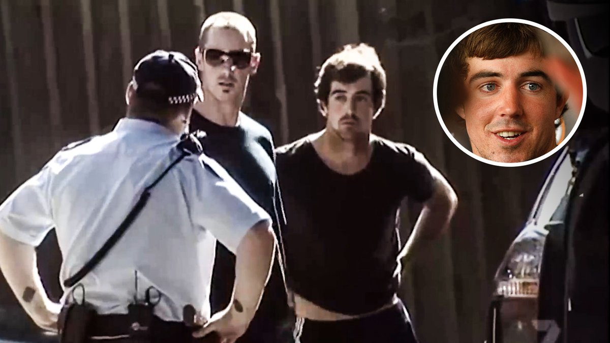 Who remembers this? 👀🍿 Watch the iconic prank former Captain Nick Maxwell played on a 19-year-old Steele Sidebottom in his debut season, including a visit from the Police.