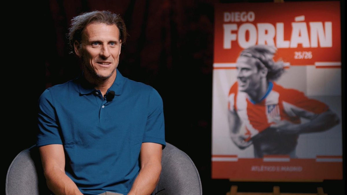 ❝Es un orgullo formar parte de la historia del Atleti❞ — Diego Forlán 🎙️