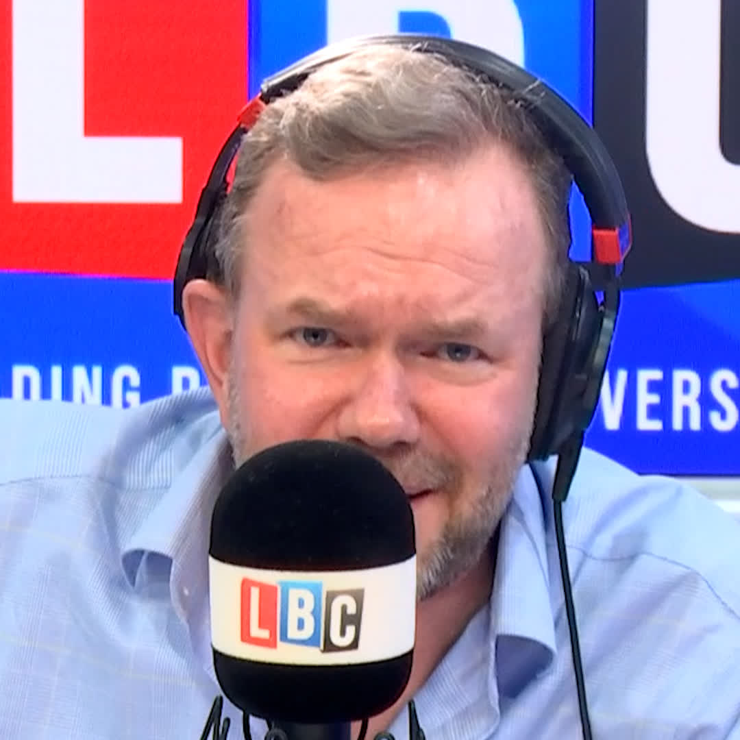 'She's greedy.' 'Not as greedy as you - you've got 16 properties!' Landlord John tells James O'Brien the homelessness minister who 'evicted tenants', then hiked rent by '£700 a month' should resign.