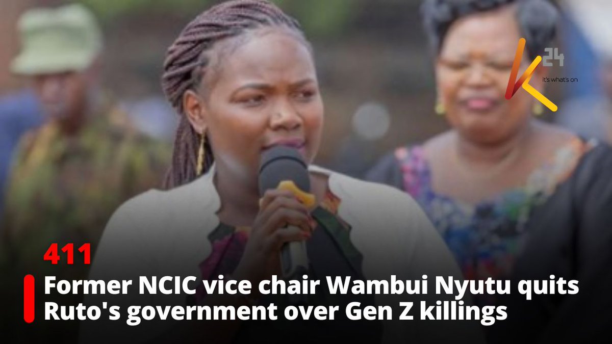 Former NCIC vice chair Wambui Nyutu quits Ruto's government over Gen Z killings