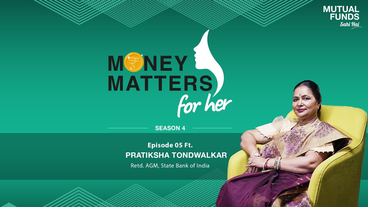From sweeper to AGM at SBI, Pratiksha Tondwalkar’s journey is a lesson in discipline, grit &amp; smart investing. From RDs to SIPs, she embraced compounding to build wealth &amp; independence. A must-watch for anyone looking to take charge of their financial story.