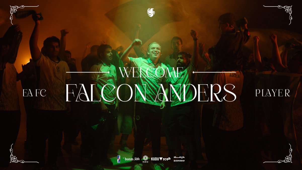 WORLD CHAMP ENERGY!! 🏆 Falcon Anders HAS LANDED 🦅⚡ #FalconsAreHere