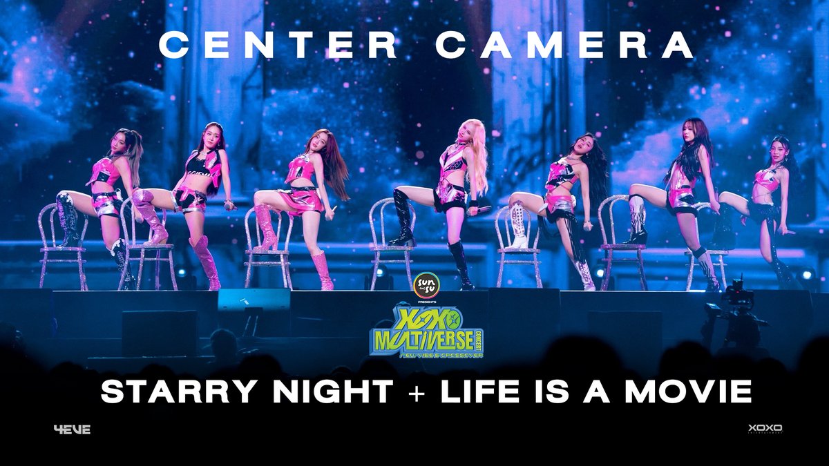 [ Center Camera ] 4EVE - 𝐒𝐭𝐚𝐫𝐫𝐲 𝐍𝐢𝐠𝐡𝐭 + Life is a Movie @ XOXO MULTIVERSE CONCERT ☄️SUNSU Presents XOXO MULTIVERSE CONCERT 2 August 2025 #XOXOmultiverse #SUNSUPresentsXOXOmultiverseConcert #XOXOmultiverseConcert #XOXOconcert #XOXOentertainment #4EVE