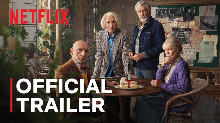 Ogah gabut di panti jompo, 4 lansia ini malah nyelidikin kasus pembunuhan 🕵️♀️ Dibintangi Helen Mirren, Pierce Brosnan, Ben Kingsley, dan Celia Imrie, film The Thursday Murder Club tayang 28 Agustus nanti di Netflix.