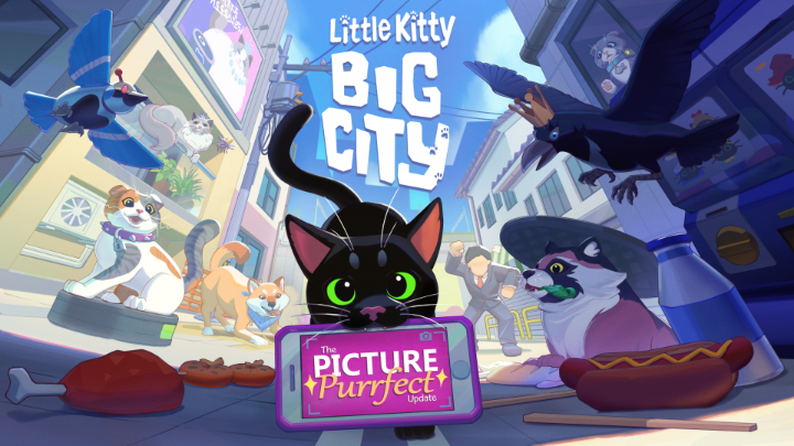 Explore new areas and create new mayhem in Little Kitty, Big City 🐈‍⬛🏙️ OUT NOW!!! Meet new characters, snag hats, and get creative with photo mode features. Make your own kitty with options to adjust fur color, patterns, eyes, and more! #IndieWorld Little Kitty, Big City: The Picture Purrfect Update is coming to #NintendoSwitch this year: