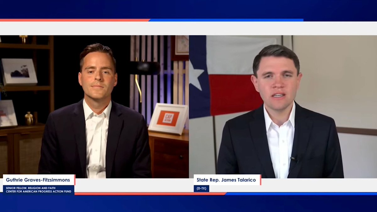 BREAKING: Even with Trump's FBI going after him and other Texas Democrats, James Talarico is not backing down. This is amazing.
