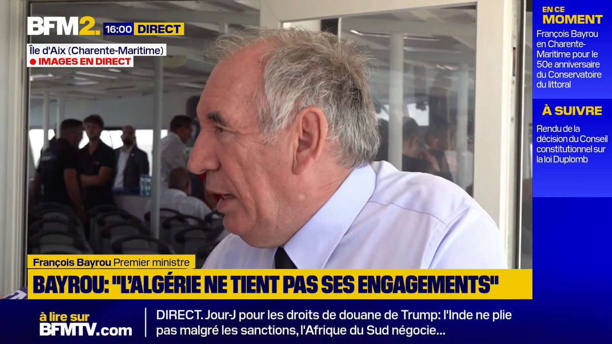François Bayrou : "la longue séquence de réchauffement climatique qu'on est en train de vivre exige qu'on change nos modes de vie" #BFM2