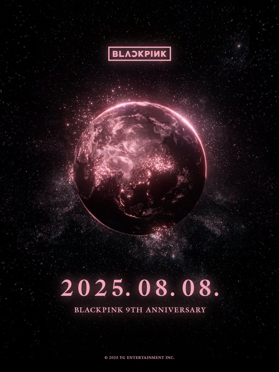 #BLACKPINK 9TH ANNIVERSARY #블랙핑크 #BLACKPINK9THANNIVERSARY #9YEARSWITHBLINKS #20250808 #YG