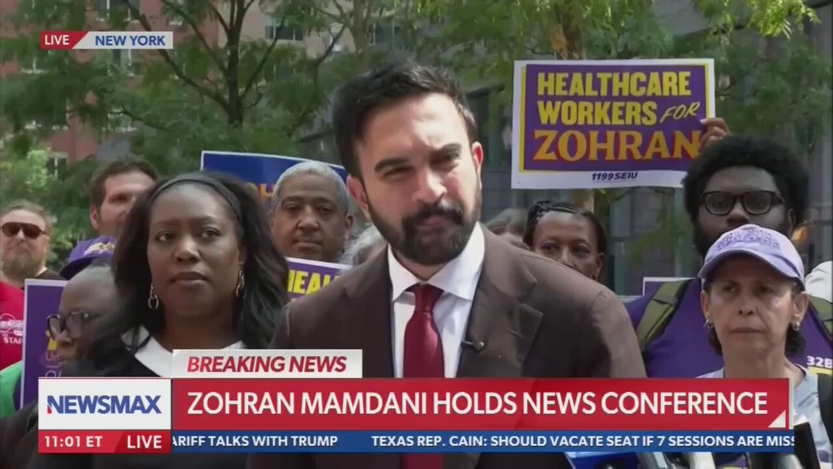 Mamdani on Cuomo "conspiring" with Trump: "It is time for us to make clear that what this city deserves is a mayor who when he sees Donald Trump attacking the people of this city will stand up and fight back against that vision, who will not get on the phone with the architect of that vision."