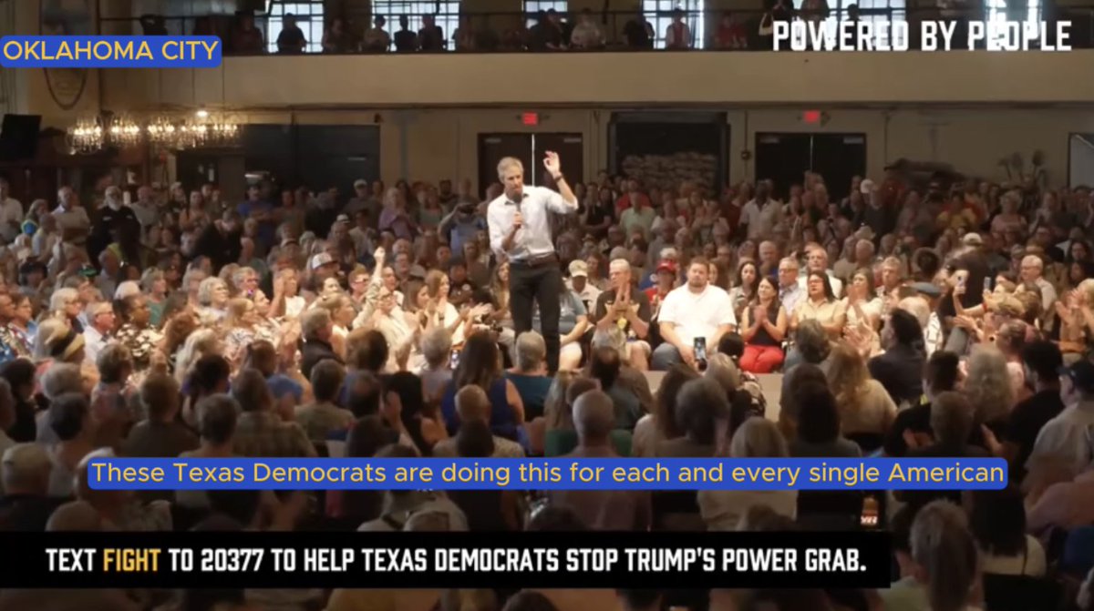 These brave state legislators aren't doing this for the Democratic Party or for the people of Texas alone; they're doing it for every single American. Text FIGHT to 20377 to support them and to help stop Trump's steal.