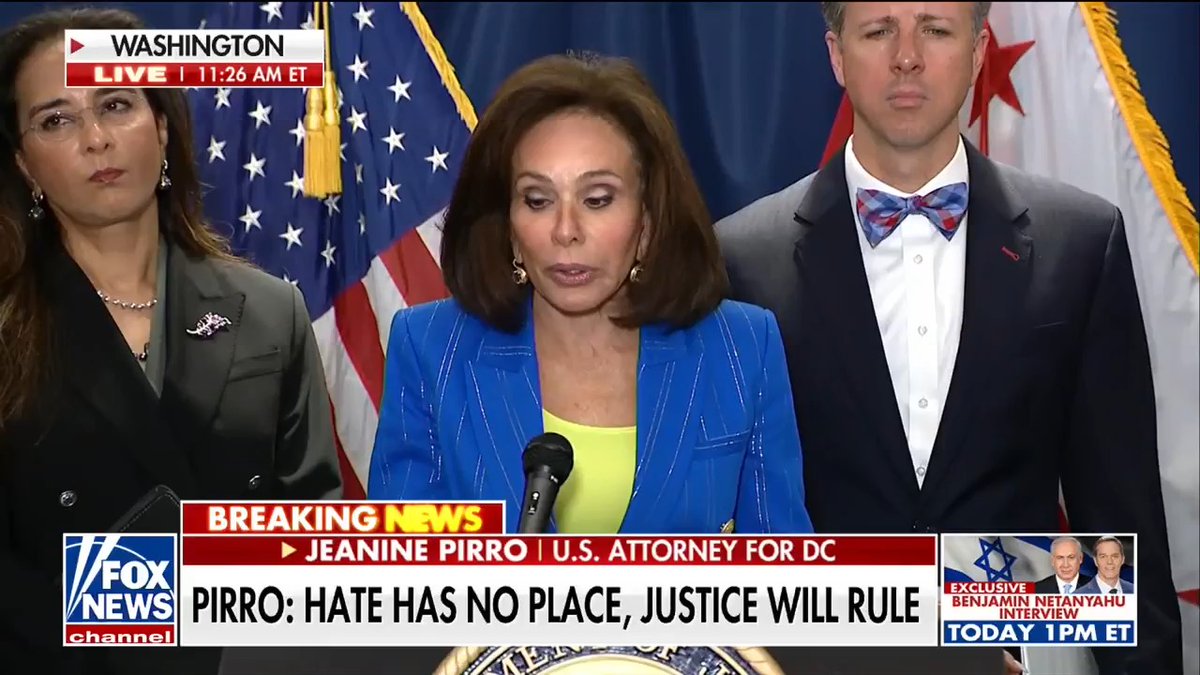JUDGE JEANINE: "Antisemitism has historically been one of the biggest scabs in the world that keeps getting picked on and picked at ... I will go forward with every case with vengeance."