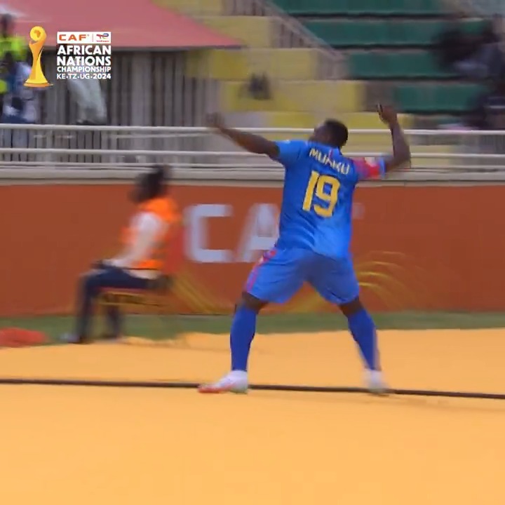 Talk about a clinical finish! Muaku caps off a brilliant move. ⚽️🇨🇩 Purchase your #TotalEnergiesCHAN2024 tickets here 👉