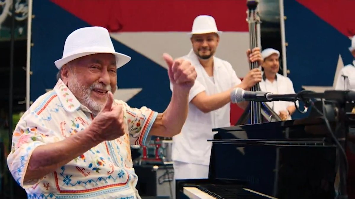 Remembering Eddie Palmieri ❤️ Honored to have his singular presence light up the screen in Spike Lee's Highest 2 Lowest.