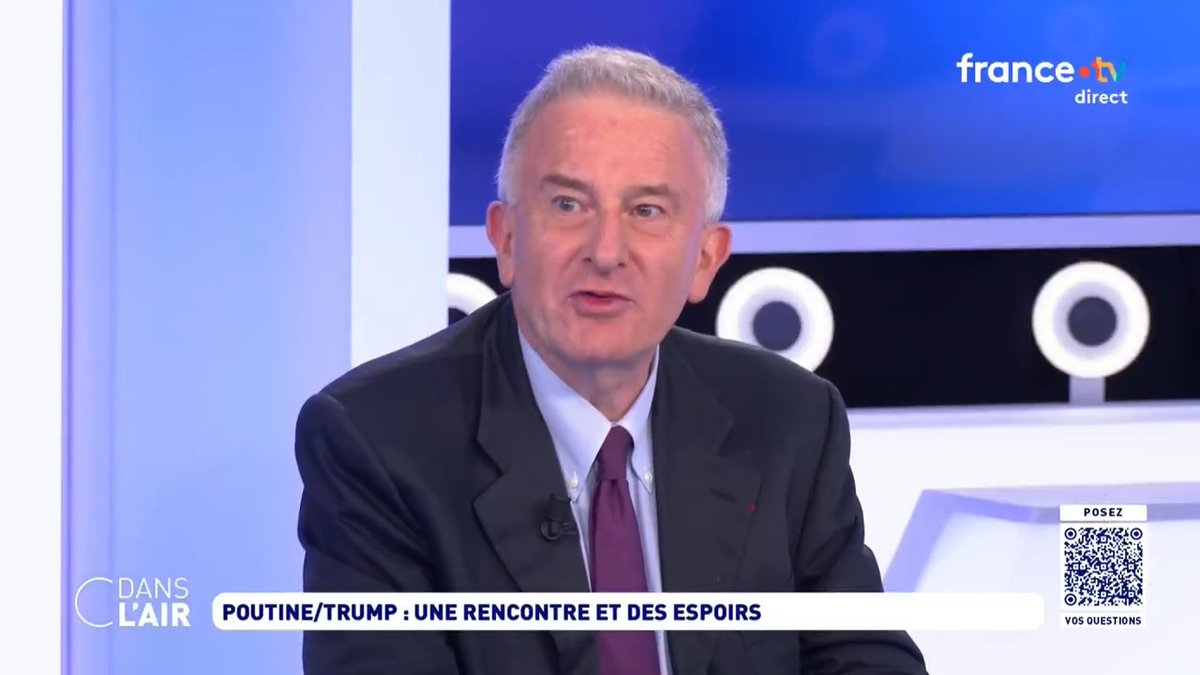 Sanctions US contre l'Inde : "Ces sanctions secondaires marchent, je pense que l'Europe devrait faire la même chose. Mais ce n'est pas ça qui arrêtera la guerre, ce qui arrêtera la guerre ce sont des livraisons d'armes massives de la part des États-Unis à l'Ukraine." Nicolas Tenzer