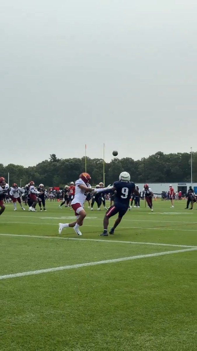 Back shoulder 🎯 Drake Maye | Kayshon Boutte