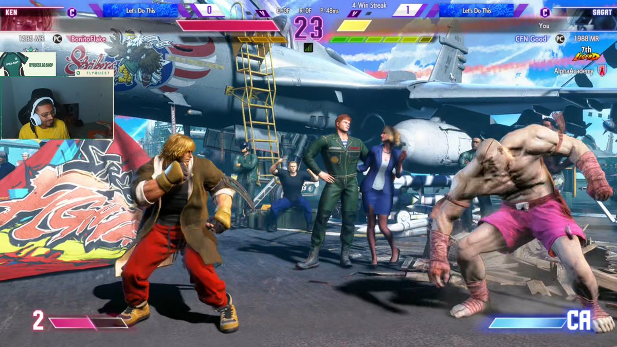 Why'd Punk call him a dummy like that 😭 😭 😭 It's only been 72 hours and he's already won a tournament and hit 2000MR with Sagat
