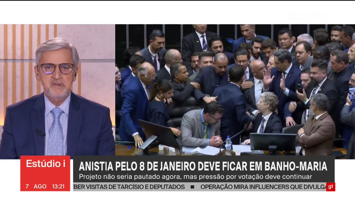 NO ALVO! 🎯 Valdo Cruz disse verdades que precisam ser ditas: o que ocorreu no congresso foi uma VERGONHA completa que o bolsonarismo fez pensando apenas na causa própria. SEM ANISTIA CONGRESSO INIMIGO DO POVO