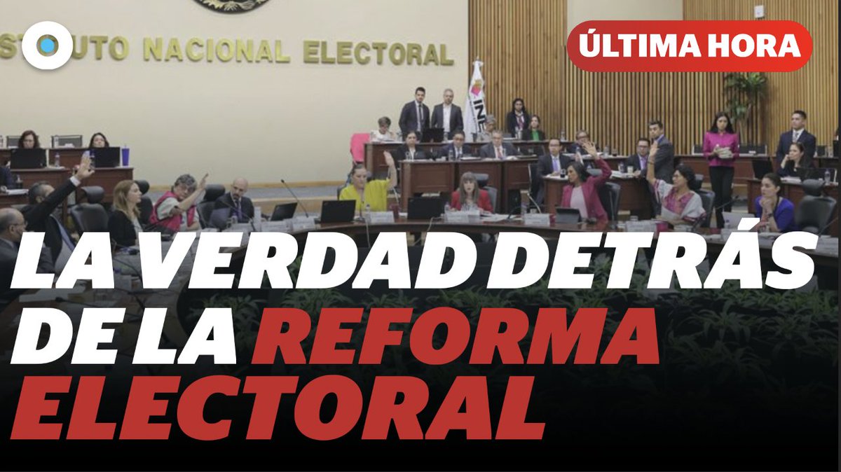 #OpiniónÍndigo | Jorge Triana (Jorge Triana ) analiza la verdad detrás de la reforma electoral del gobierno de Sheinbaum.