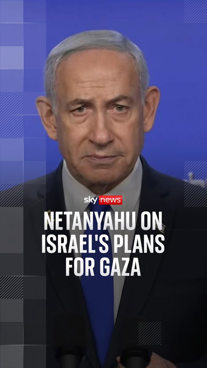 In an interview with Fox News, Benjamin Netanyahu says that Israel 'intends' to take control of all of Gaza. The Israeli prime minister also said the country does not want to "keep" Gaza or be a "governing body", but that it wants a "security perimeter".