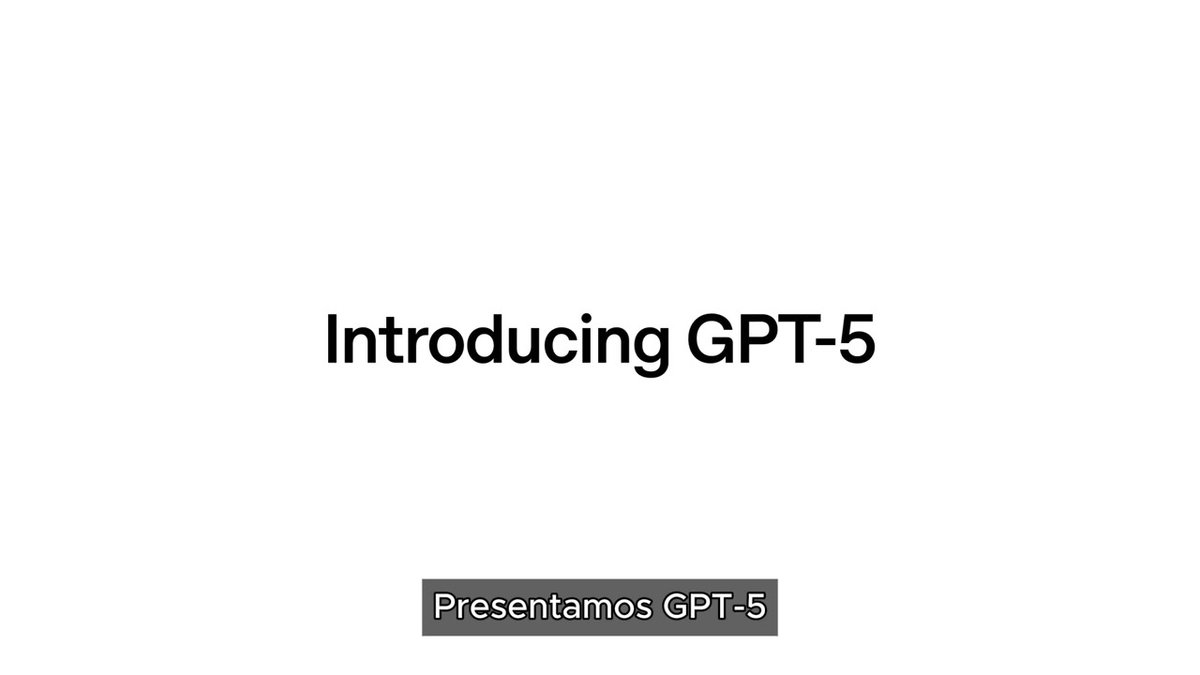 "GPT-5": Por el nuevo modelo que presentó OpenAI