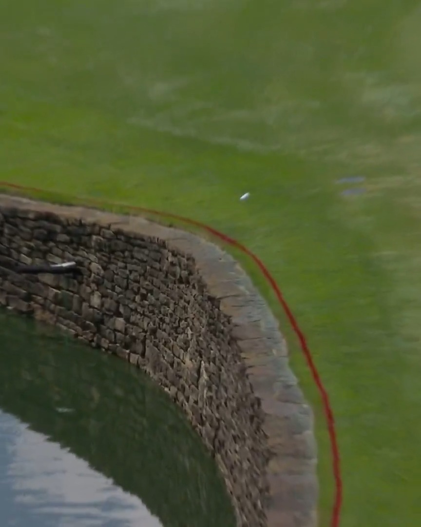 Luckiest bounce of the year?! 📺 Golf Channel