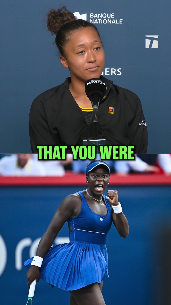 Naomi reacts to hearing she was Mboko's idol 🥹💙