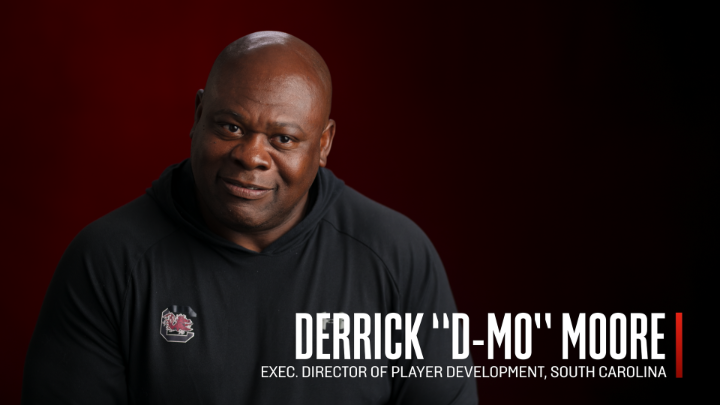 “My wife’s on one side, my phone’s on the other. So I hug my phone more than I hug my wife.” South Carolina's Derrick Moore aka D-Mo in SEC Football: Any Given Saturday