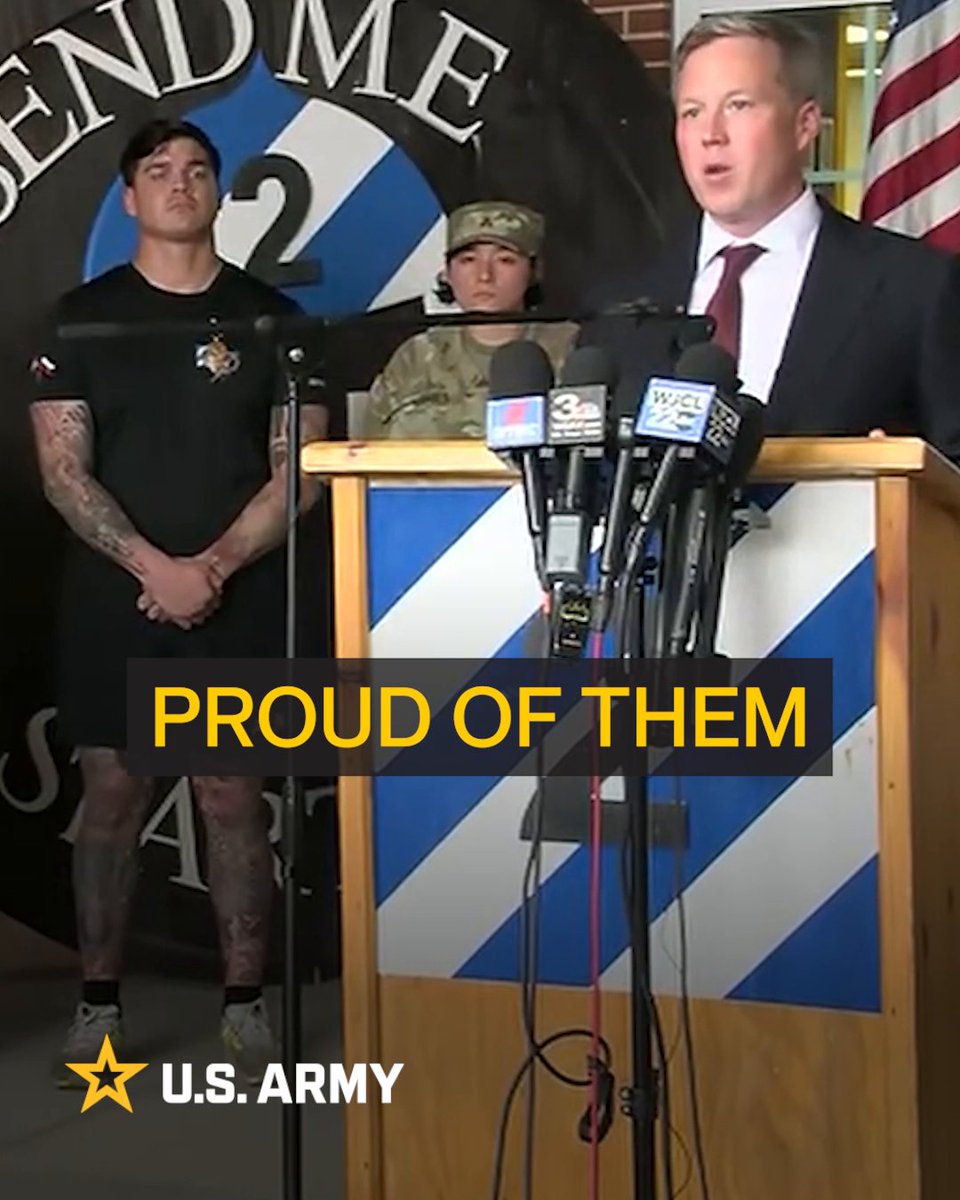 "They are the best among us in our country. They are the best among us in the Army." — Secretary of the Army honors six hero Soldiers from Fort Stewart.
