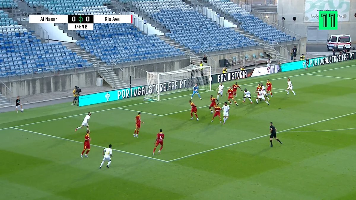 4️⃣ golos com marca portuguesa! Hat-trick de Cristiano Ronaldo e assistência de João Félix dão a vitória ao Al Nassr 🇵🇹 #Canal11 #FutebolEmPortuguês