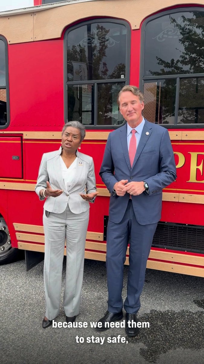 From Bristol to Virginia Beach to Petersburg, Winsome Earle-Sears and I have been on the road listening to Virginians, and we’ve been inspired by the energy, optimism and progress we’ve seen across the Commonwealth. Virginia is rocketing forward, and we gotta keep Virginia on the move!