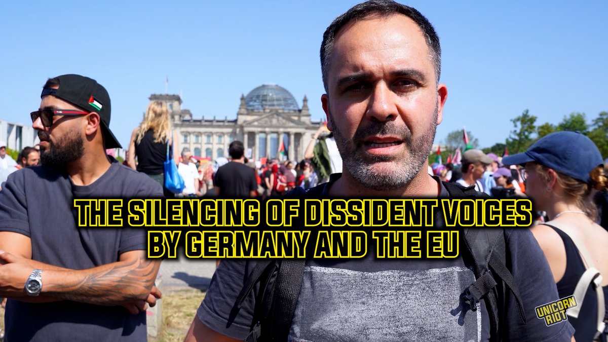 Press freedoms have been under attack in Germany. The most severe case of repression against a journalist in Germany, not by the German state itself but by the EU, is the case of Hüseyin Doğru. Dogru worked in the past for the media outlet Redfish, which was financed by Russian news agency Ruptly (Ruptly is owned by RT, which is funded by the Russian government). Redfish was one of the first media outlets to be labeled as Russian-state affiliated media shortly after the invasion of Russia in Ukraine in 2022 and was banned from YouTube and all Meta platforms. After that, Dogru founded an independent media organization by the name of Red(.)media. The coverage of Red. focused primarily on Israel’s genocidal actions and the German state’s crackdown on pro-Palestine mobilizations, as well as German complicity in the war. Red. was targeted from the very beginning, without clear evidence presented, through media smear campaigns, through disinformation as a strategy of delegitimization alleging antisemitism, support of terrorism and ongoing Russian ties. Former Secretary of State Anthony Blinken accused Red. in a press conference in Sept. 2024 as a direct successor to Redfish, claiming “RT covertly runs” it. This led to the EU Commission imposing sanctions on Doğru, a German citizen, on May 20, 2025. Immediately Red(.)media announced its closure. The sanctions were imposed in the context of the Russia sanctions package. The EU claims on the one hand that Doğru’s previous work indicates ongoing structural and financial ties with the Russian state and on the other hand, the EU argues that the coverage of Palestinian issues by Red. is fueling misinformation and social distortion that only Russia can benefit from. As Doğru points out to Unicorn Riot: “What everyone thinks is accounts being frozen and maybe a travel ban, which I have as well. But it goes further. I am not allowed to buy food, I am not allowed to buy water, I am not allowed to buy medicine. Any money exchange is forbidden for me.” For Doğru, the EU sanctions imposed on him are “setting a precedent right now, where journalism itself right now can be sanctioned, can be criminalized and punished if it does not serve the benefits of the imperialists, in this case Germany and the European Union.” He concluded: “I’m going to fight these sanctions, because these sanctions are illegal, they are extrajudicial, there was no court, there was no hearing, there was no sentencing.” Section from Germany's Crackdown on Palestinian Solidarity, linked above. ↕️