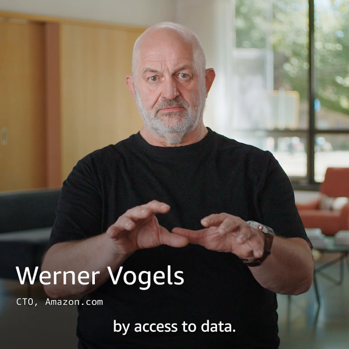 Outsmarting emergencies. 📊 Now Go Build CTO Fellows use AWS &amp; AI to spot disasters before they happen. Dr. Werner Vogels shares how open data powers these early warning systems.