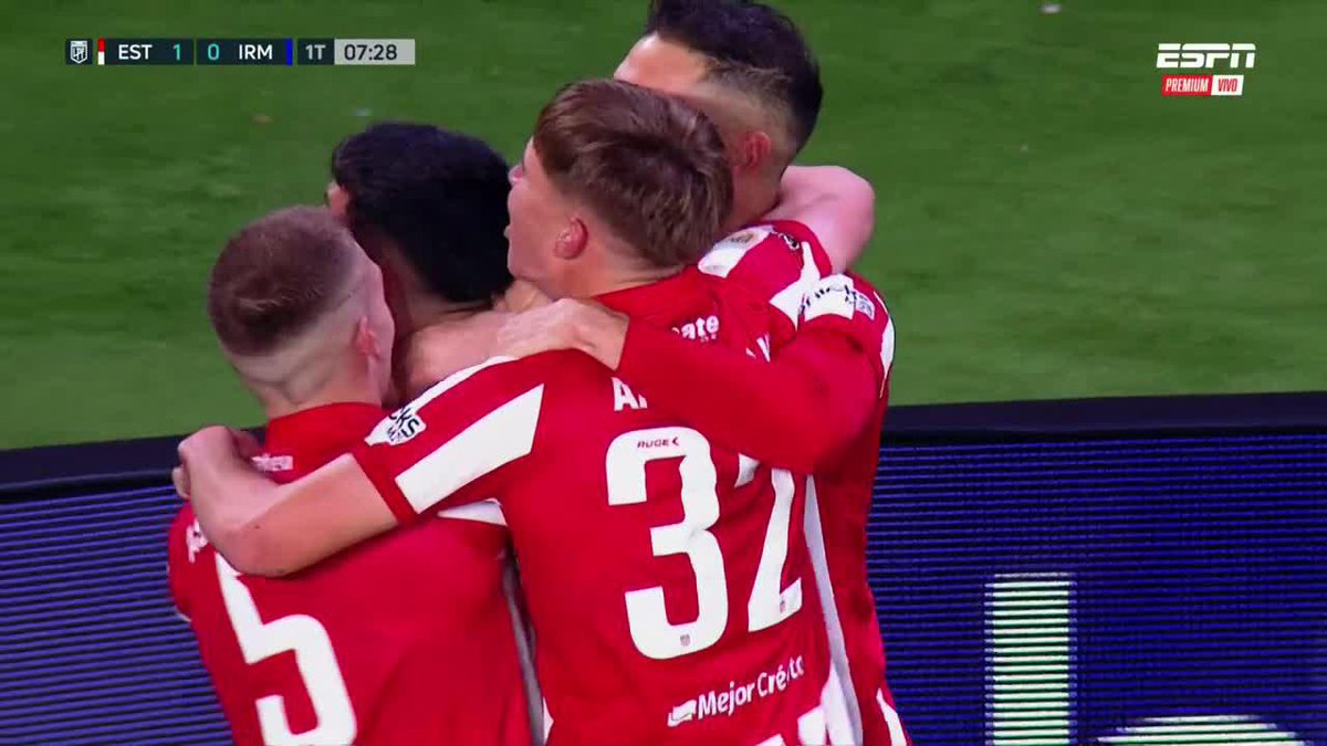 GOLPEÓ EL PINCHA: Benedetti sacó un centro complicado y Pérez apareció en soledad por el segundo palo para marcar el 1-0 de Estudiantes sobre Independiente Rivadavia en UNO. 📺 ESPN Premium | Suscribite al Pack Fútbol en