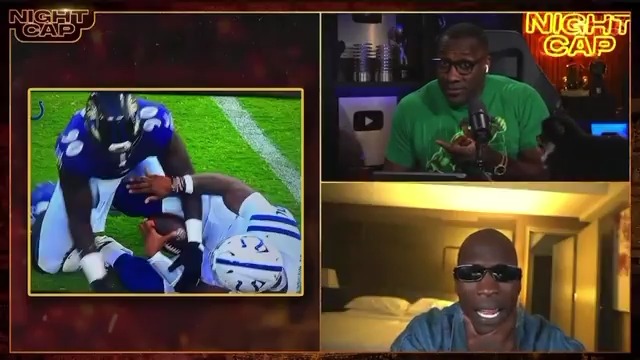 Unc &amp; Ocho react to Anthony Richardson injuring his pinky shannon sharpe Chad Johnson Shay Shay Media