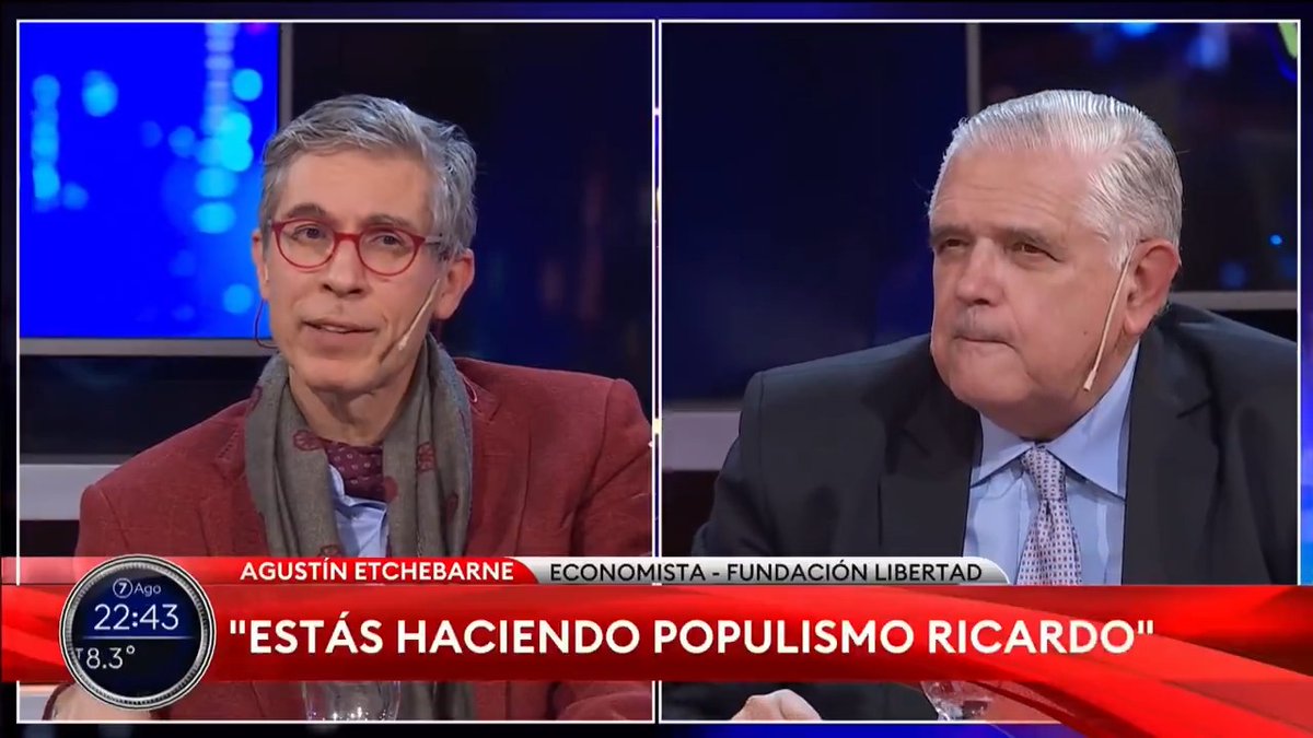 "Etchebarne": Por el cruce de Agustín Etchebarne con Ricardo López Murphy
