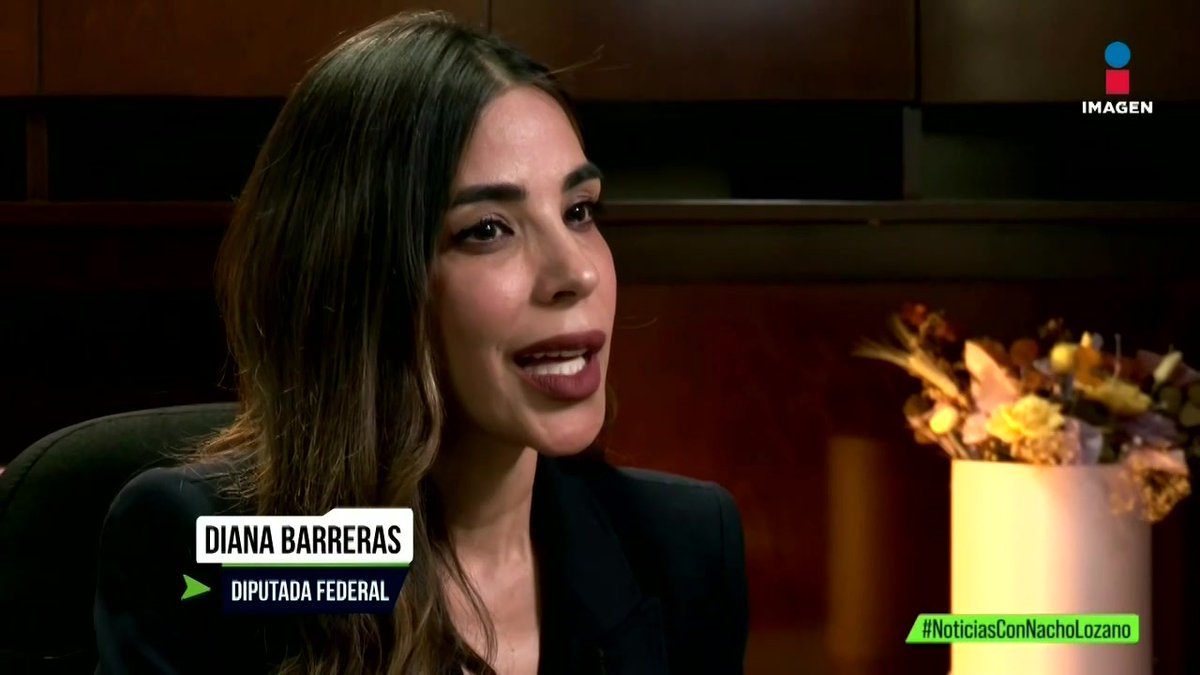 Tras la polémica de “Dato Protegido”, la diputada del #PT, Diana Karina Barreras, acusa que hay una campaña en su contra con la difusión de fotografías donde se le exhibe con supuesta ropa lujosa . La entrevista completa a las 10:29 pm, por Imagen Televisión.