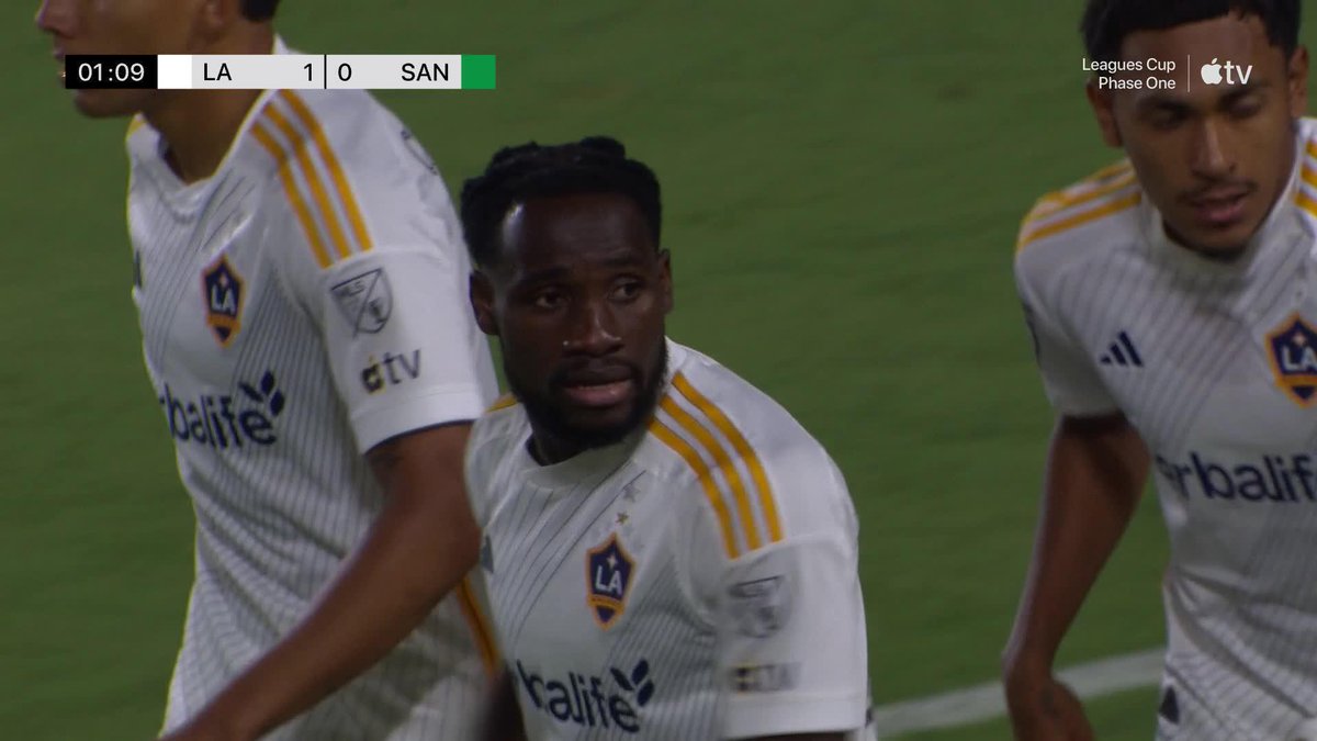 ⚡⚡⚡ JOSEPH PAINTSIL. 52 SECONDS IN. LA LEADS SANTOS LAGUNA. 📺 #MLSSeasonPass or Apple TV+:
