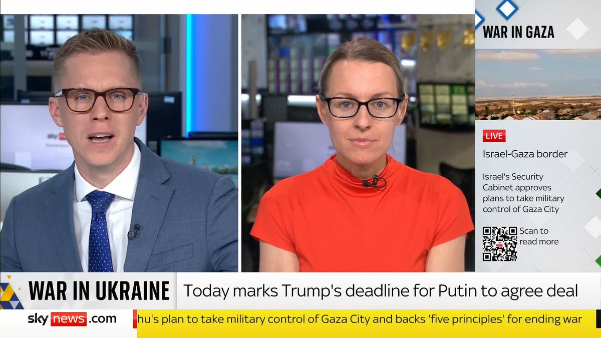 What will happen when Trump meets Putin? Sky's Deborah Haynes shares on Trump's deadline for Putin to agree a deal. 📺 Sky 501, Virgin 602, Freeview 233 and YouTube