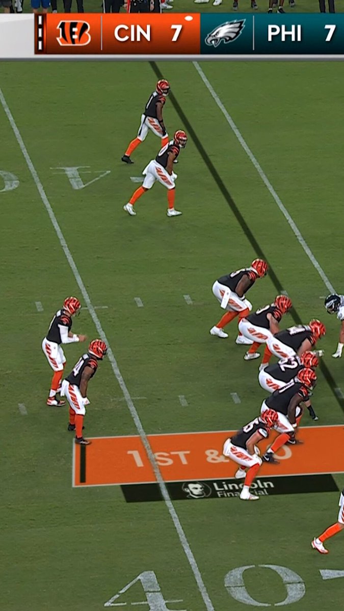 Best get used to seeing this again 🐅 Burrow -> Chase for the TD