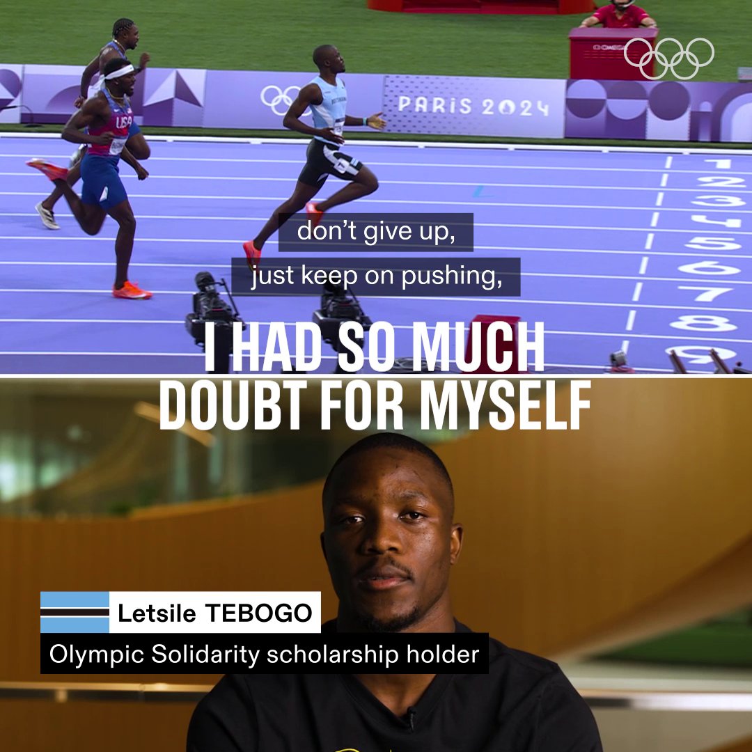 Exactly 1 year ago, Letsile Tebogo 🇧🇼 won GOLD and made history for Botswana!!🔥 He won his country's first GOLD medal in Olympic history and Africa's first ever GOLD in the event.