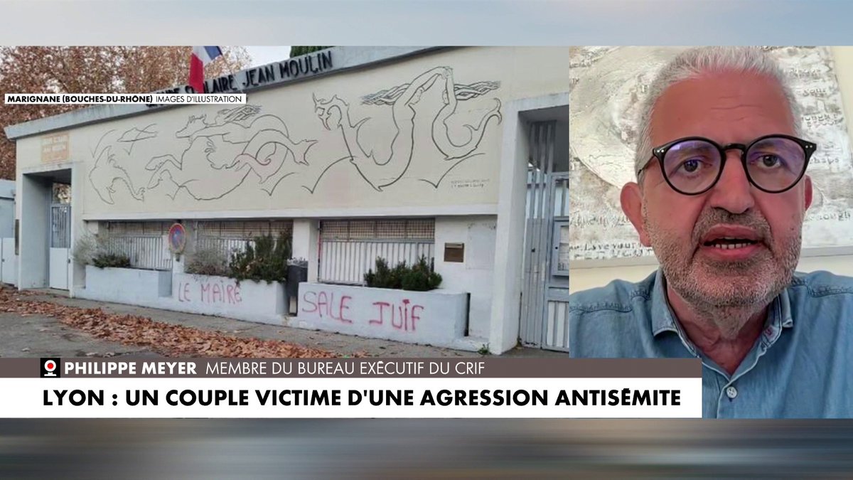 «L'antisémitisme en France aujourd'hui, c'est comme un jour sans fin. Pas une heure, pas un jour, pas une semaine qui passe sans que nous ayons à parler de tags, d'agressions, de menaces...», s'insurge Philippe Meyer, membre du bureau exécutif du CRIF, dans #MidiNewsETE