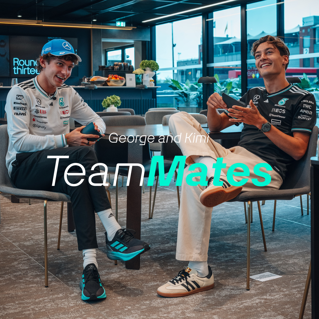 You sent in your questions, Kimi and George asked them to each other 😅 Latest episode of TeamMates is right here 👇