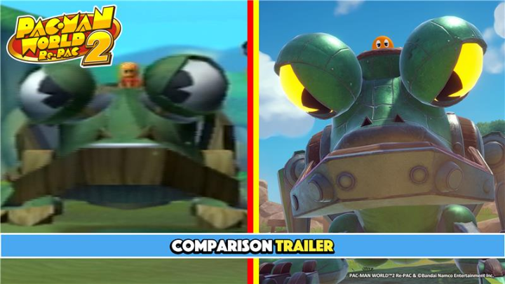 Now that's a glow-up! 🌟 PAC-MAN WORLD 2 Re-PAC is coming September 26th. Pre-order today: