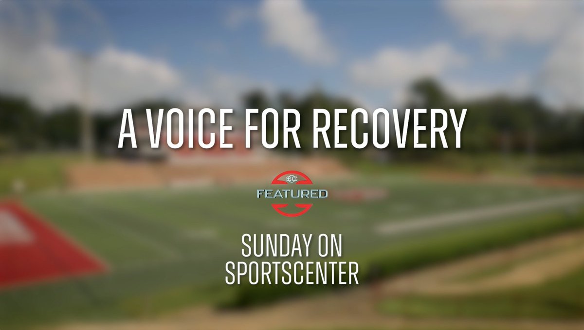 Sunday, #SCFeatured presents 'A Voice for Recovery' Scott Cochran (Scott Cochran) was a college football strength coach & special teams coordinator Now, he tells his remarkable story about addiction & recovery 📺 8a ET | SportsCenter | ESPN