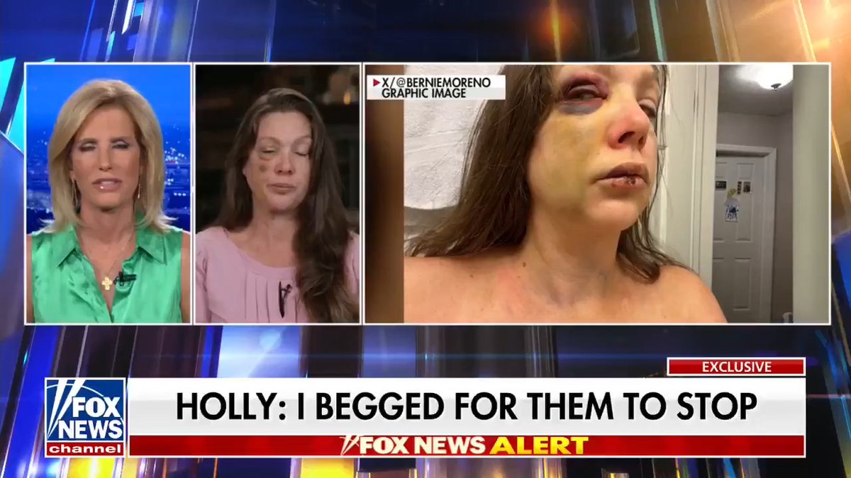 Holly, the victim of the brutal Cincinnati attack, reveals the lack of police action to investigate the incident: INGRAHAM: "The police did not take your statement or interview you??" HOLLY: "No... They didn't even ask my name" Unbelievable