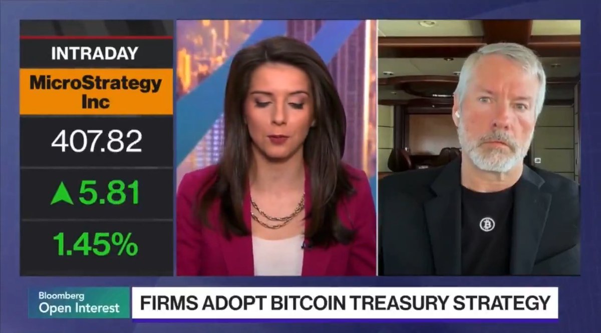 🔥 NEW: Gold bars will be subject to tariffs. Strategy CEO Michael Saylor breaks down why you can't tariff Bitcoin. "Bitcoin lives in cyberspace. No tariffs in cyberspace."