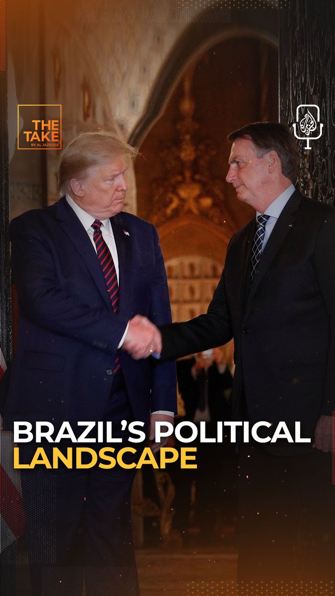How is Jair Bolsonaro's trial and Donald Trump's tariffs on Brazil impacting the country's political landscape? 🎧 #TheTake's Malika Bilal hears from journalist Maria Martha Bruno: