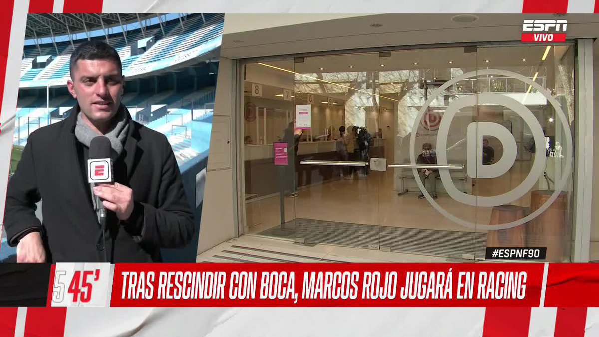 "LA CAMISETA DE MARCOS ROJO VA A DECIR 'MARCOS', NO SE LE VA A PONER EL 'ROJO' Y EL NÚMERO ES EL 6" 👀 Tomas Davila y un detalle curioso sobre la casaca de Marcos Rojo en RACING 📺 #DisneyPlus Plan Premium