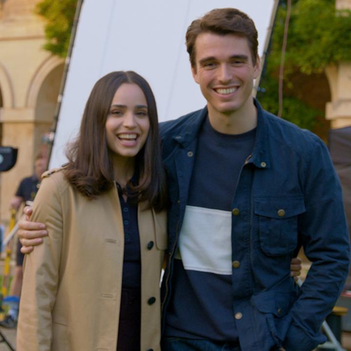 Behind the scenes of MY OXFORD YEAR with the very precious Sofia Carson and Corey Mylchreest.