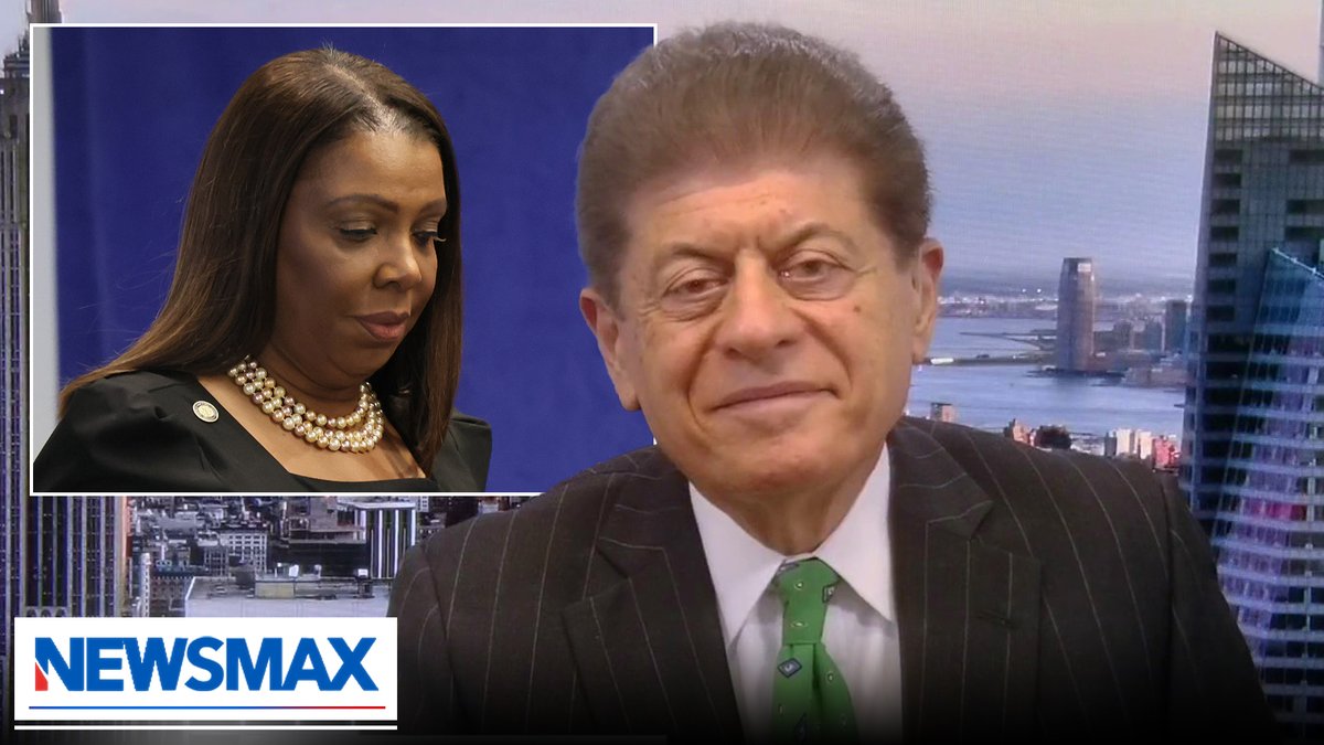 "I cannot underscore the seriousness of it: This is a criminal investigation." — Judge Andrew Napolitano on the federal investigation into New York AG Letitia James @JudgeNap Bianca de la Garza